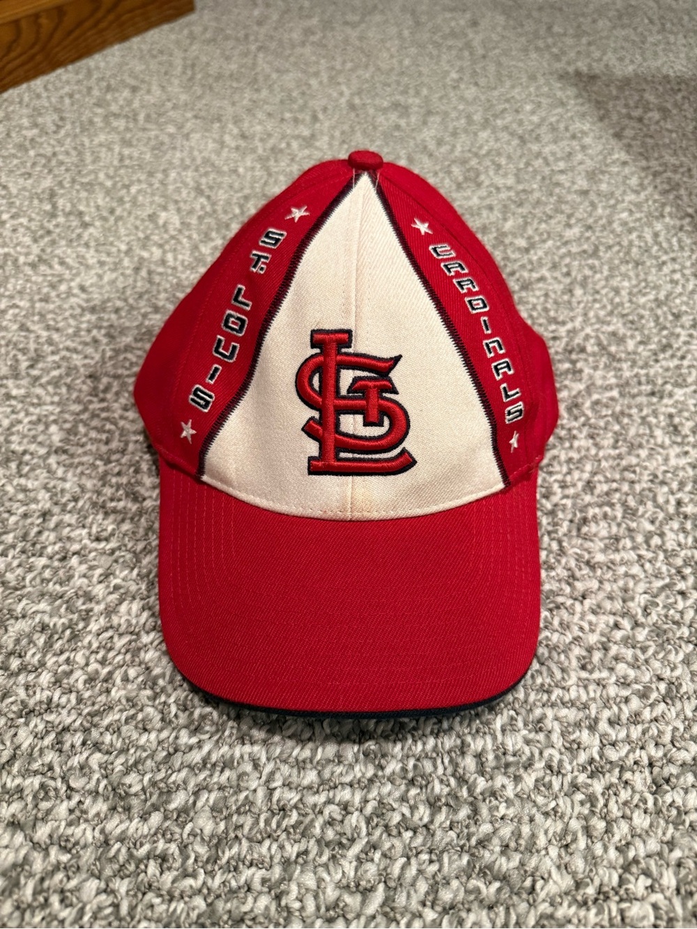 Vintage St Louis Cardinals Panel Design Baseball Hat